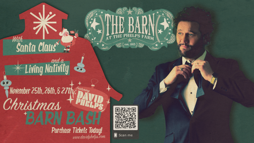 Christmas Barn Bash 22 Additional Date Added Tickets On Sale Now David Phelps Online